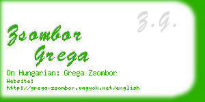 zsombor grega business card